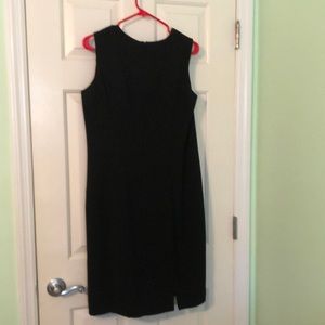 Simple black a line dress size 12